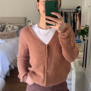 Aritzia Wilfred alpaca/mohair cardigan NEVER WORN